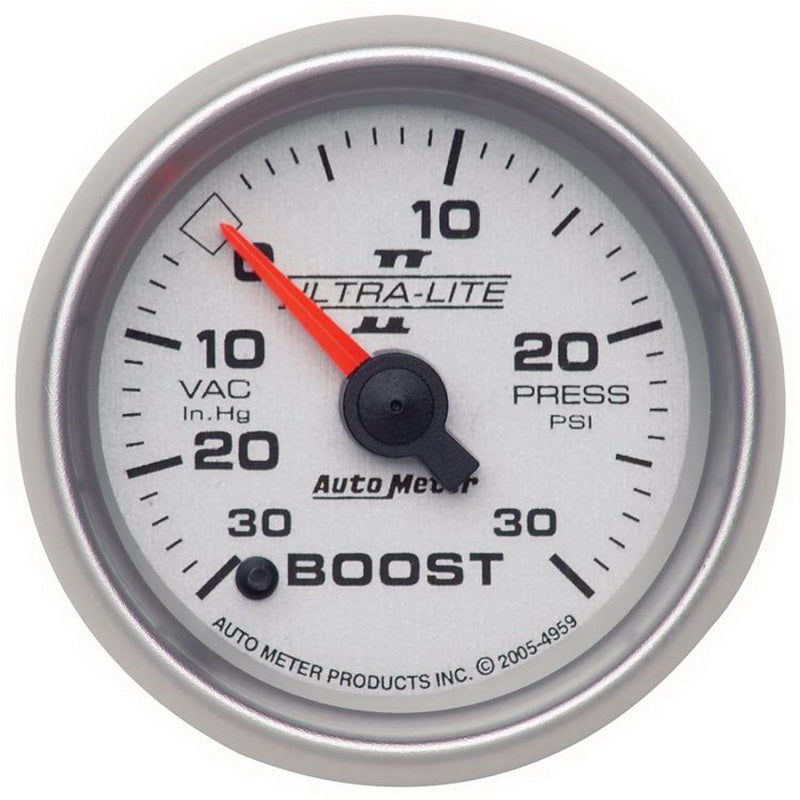 2-1/16" BOOST/VACUUM, 30 IN HG/30 PSI, ULTRA-LITE II