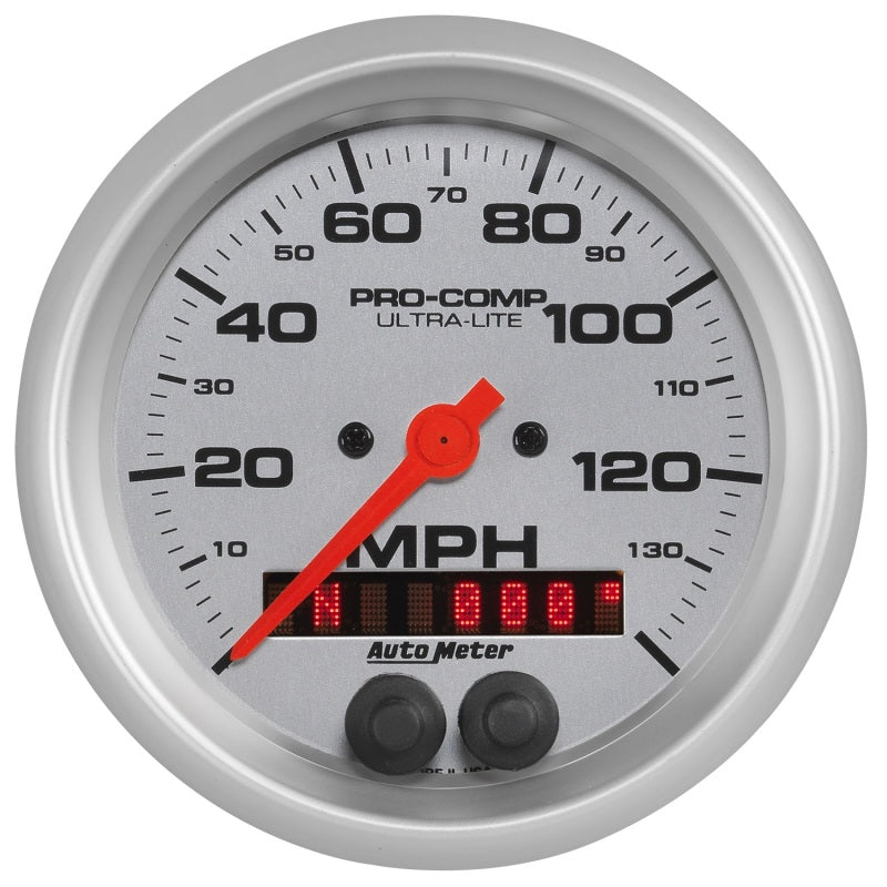 3-3/8" GPS SPEEDOMETER, 0-140 MPH, ULTRA-LITE