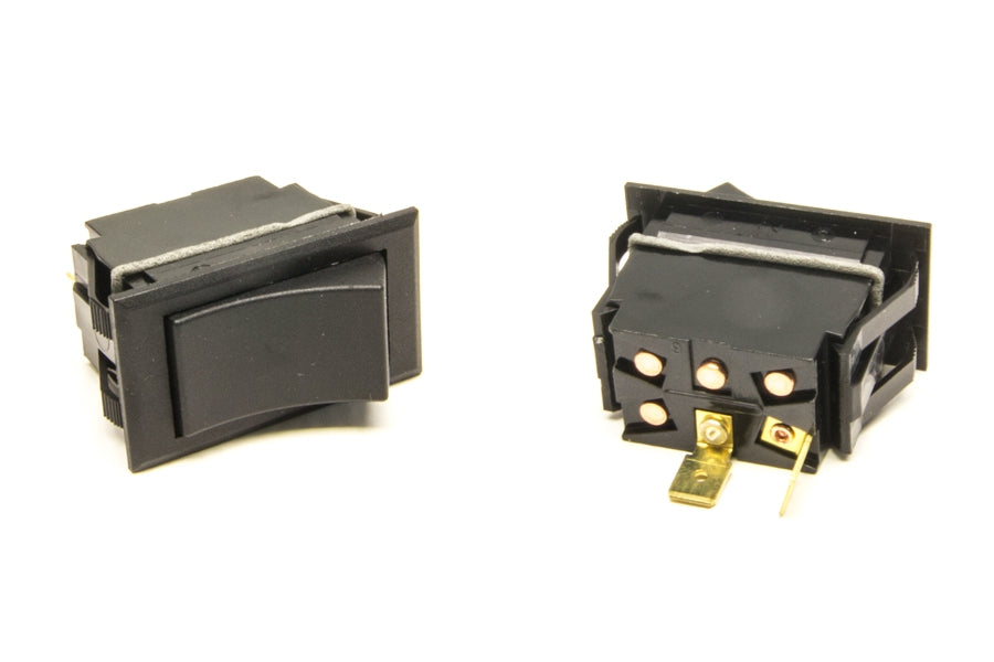 Painless Wiring 80400 Rocker Switch/Momentary On/Non-Lighted/Black