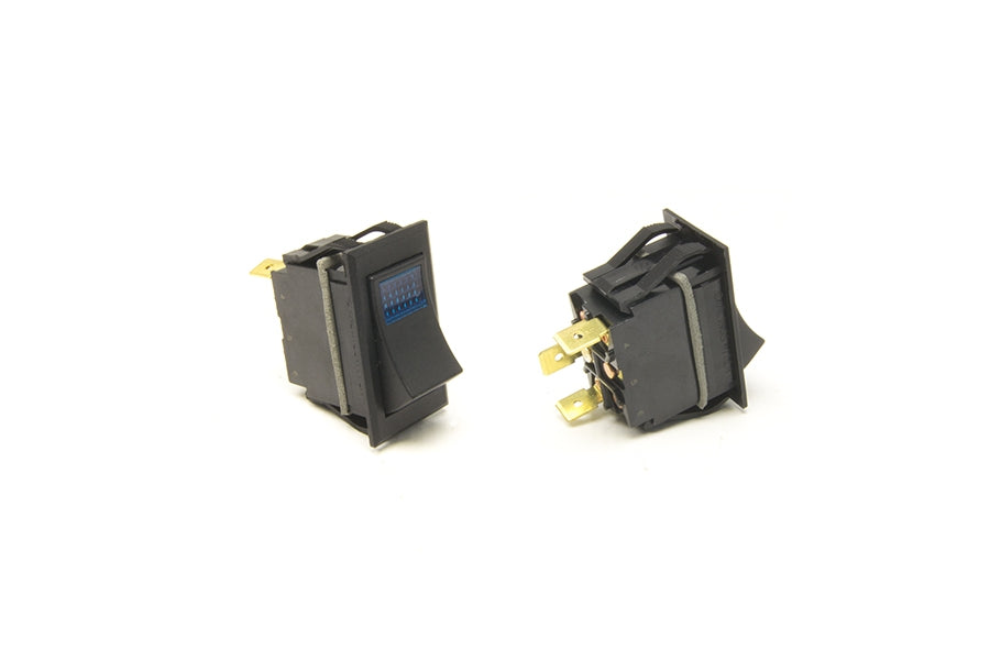 Painless Wiring 80405 Rocker Switch/On-Off/Blue Lighted