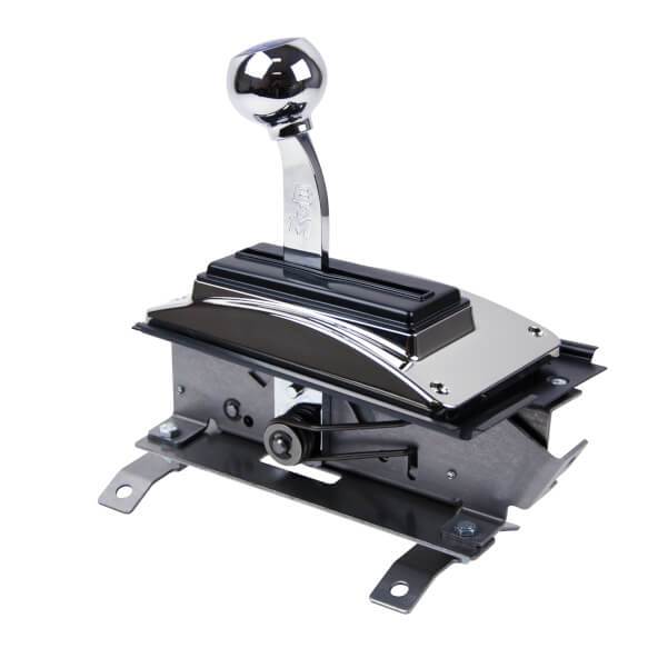 B&M 80688 Automatic Ratchet Shifter - Quicksilver Console