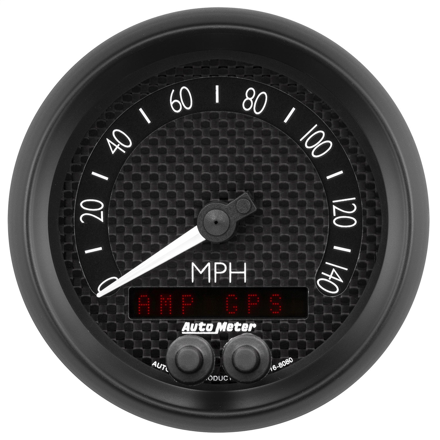 3-3/8" GPS SPEEDOMETER, 0-140 MPH, GT