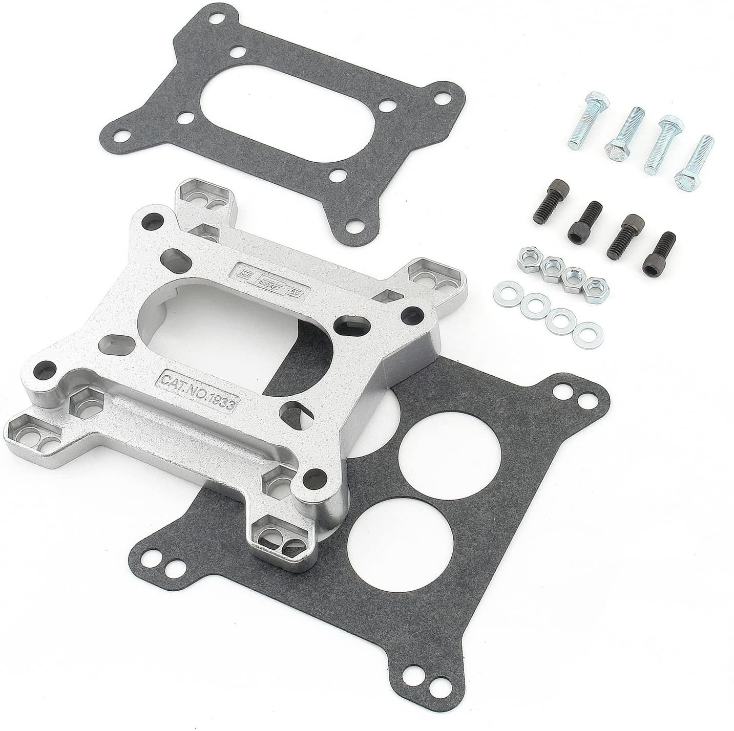 Mr. Gasket 1933 Carb Adapter Kit - 4BBl Square Bore To 2BBl Square Bore