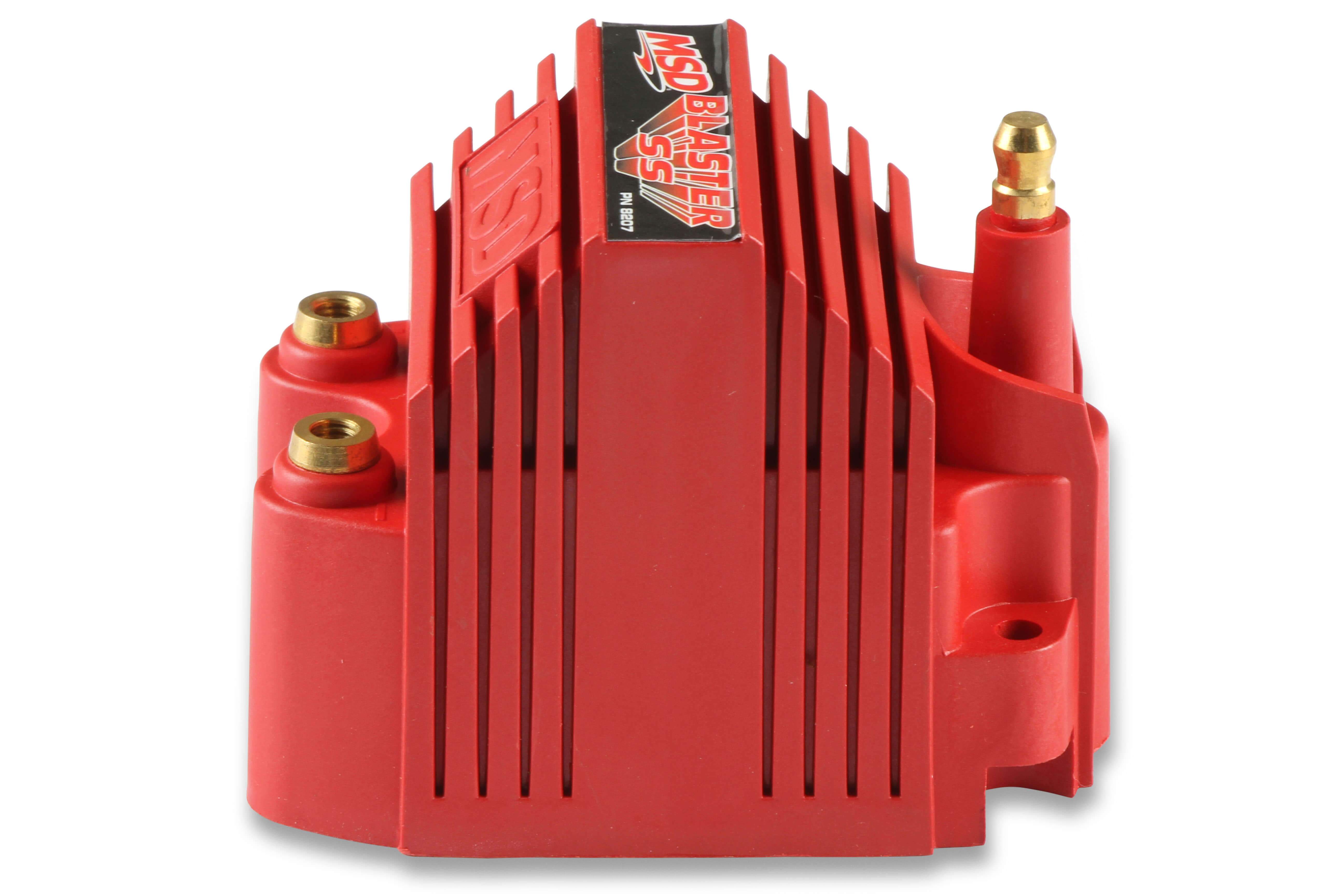 MSD 8207 Ignition Coil Blaster Ss Series, 6-Series Igntions, Red, Individual