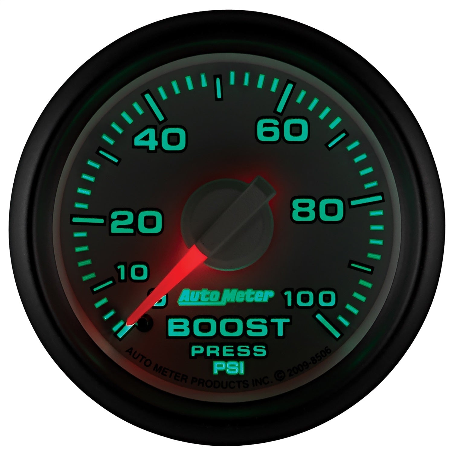 2-1/16" BOOST, 0-100 PSI, GEN 3 DODGE FACTORY MATCH