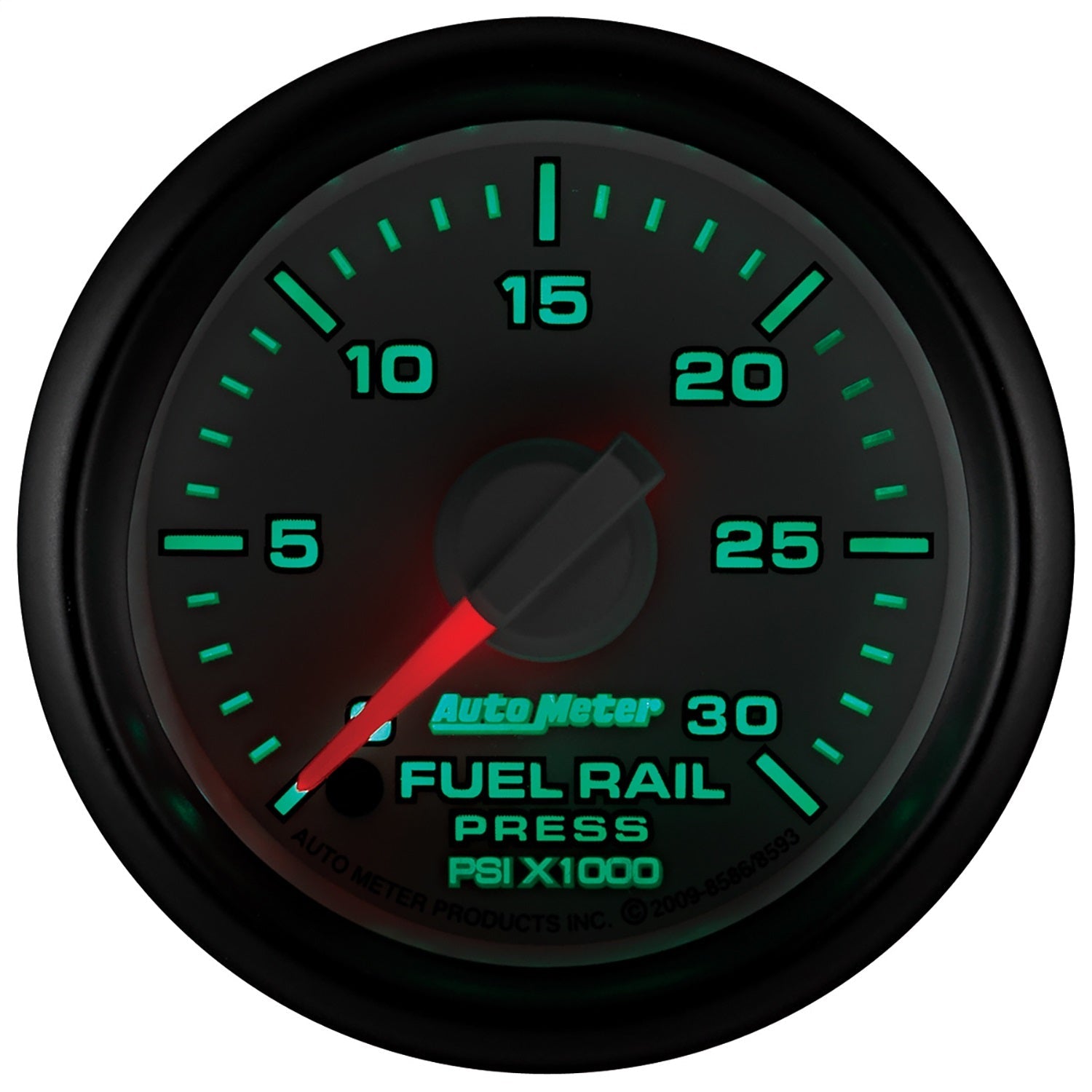 2-1/16" FUEL RAIL PRESSURE, 0-30K PSI, GEN 3 DODGE FACTORY MATCH