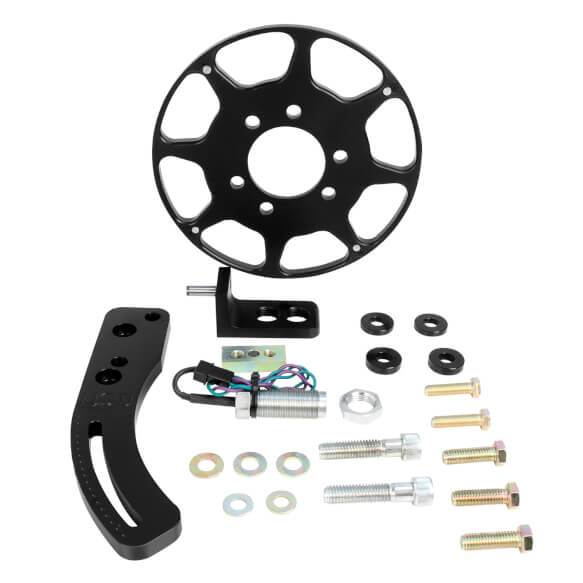 MSD 86203 Flying Magnet Crank Trigger - Big Block Chevy - Black