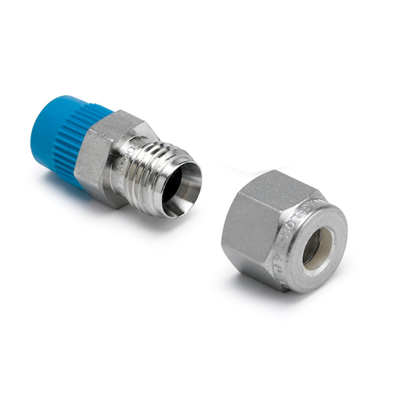 COMPRESSION FTG, STAINLESS, EGT, 1/8" NPTF (M), FOR 5MM DIA TYPE K THERMOCOUPLE