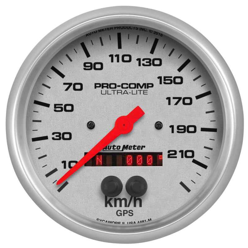 5" SPEEDO, 225 km/h, GPS, ULTRA-LITE