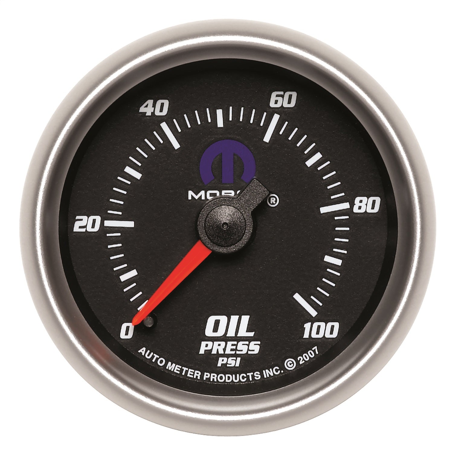 2-1/16" OIL PRESSURE, 0-100 PSI, MOPAR