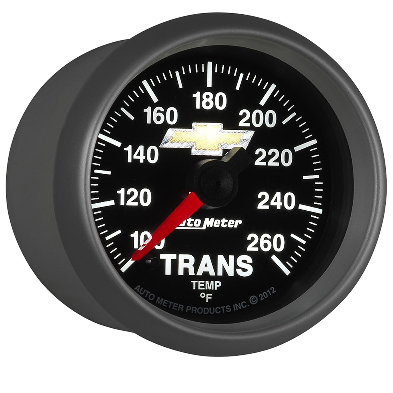 2-1/16" TRANS TEMP, 100-260 °F, DIGITAL STEPPER MOTOR, CHEVY GOLD BOWTIE