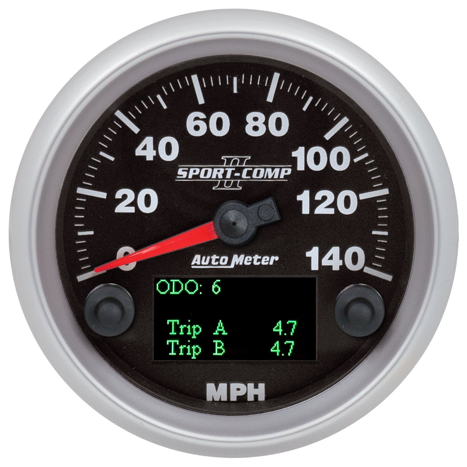 3-3/8" iCAN SPEEDOMETER, 0-140 MPH, SPORT-COMP II