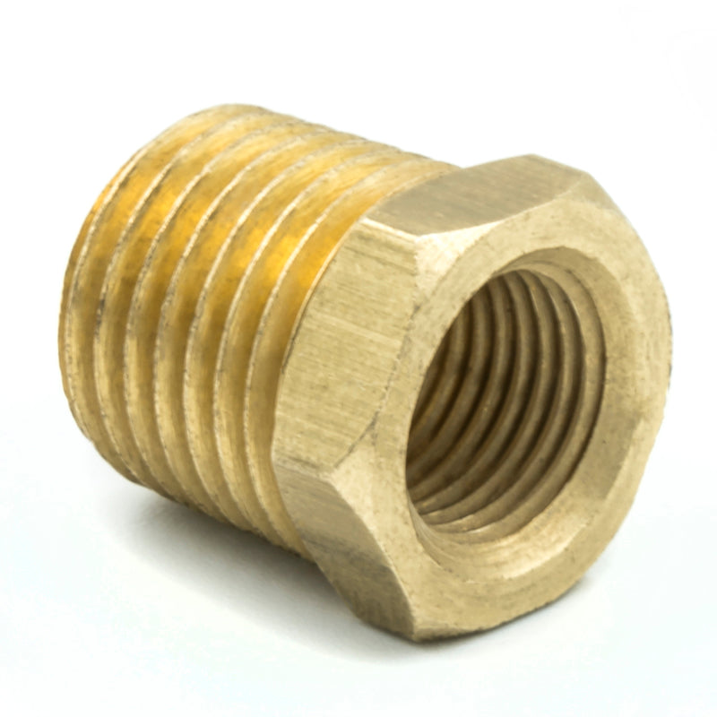 FITTING, ADAPTER, 1/4" NPT MALE, 1/8" NPT FEMALE, BRASS