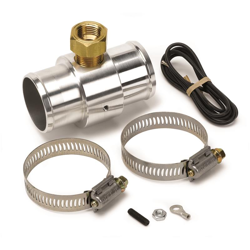 FITTING, ADAPTER, RADIATOR HOSE, 1.5", 3/8" NPTF FEMALE, ALUMINUM