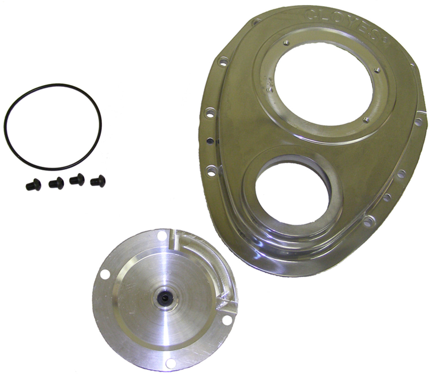 Cloyes 9-221 Quick Button Two-Piece Timing Cover, Chevy Small Block