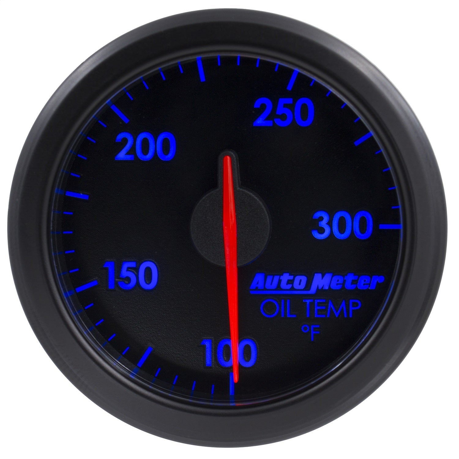 2-1/16" OIL TEMP, 100-300`F, AIRDRIVE, BLACK