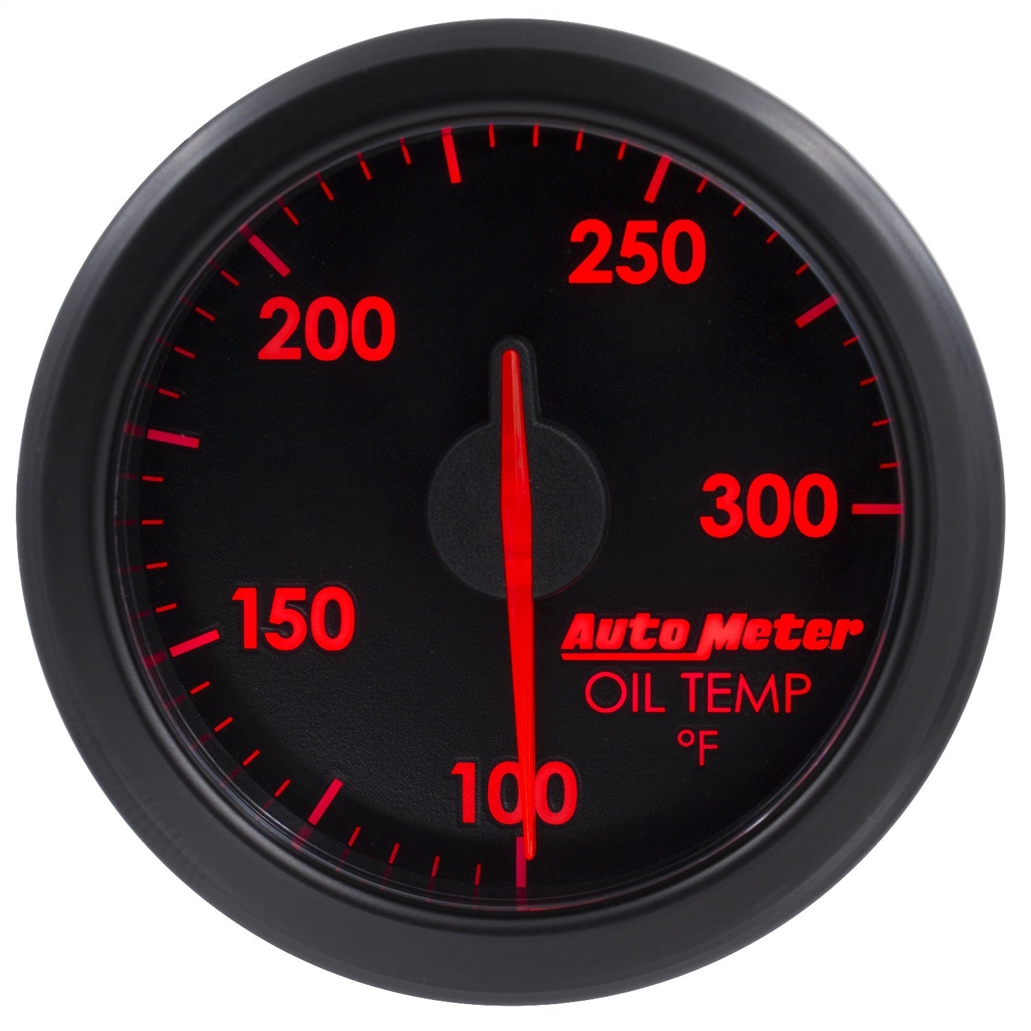 2-1/16" OIL TEMP, 100-300`F, AIRDRIVE, BLACK