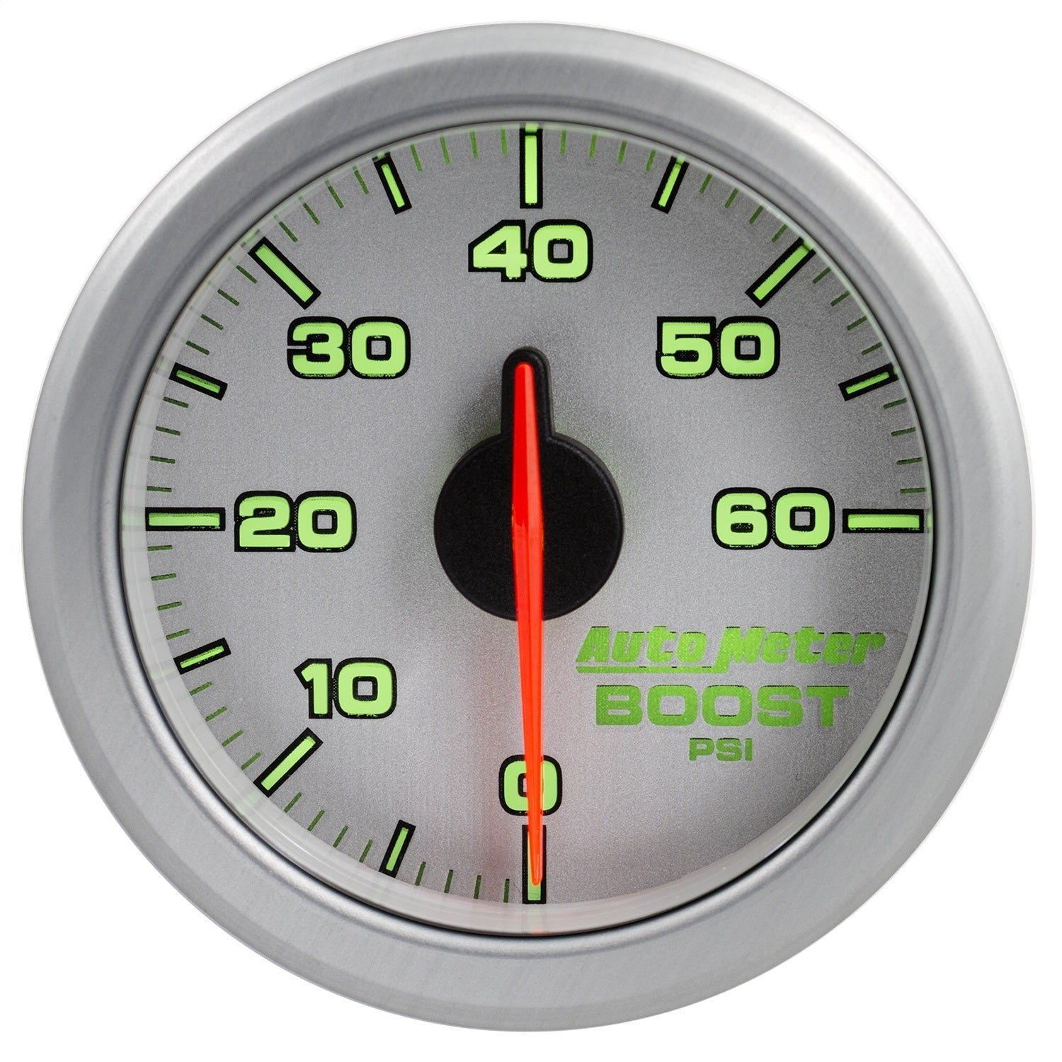 2-1/16" BOOST, 0-60 PSI, AIRDRIVE, SILVER
