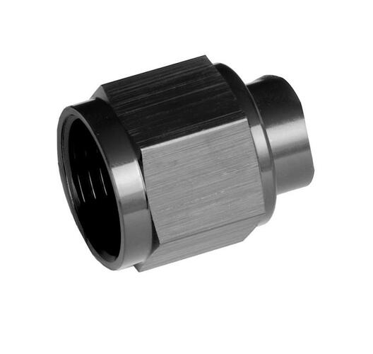 Redhorse Performance 929-12-2 -12 two piece AN/JIC flare cap nut - black