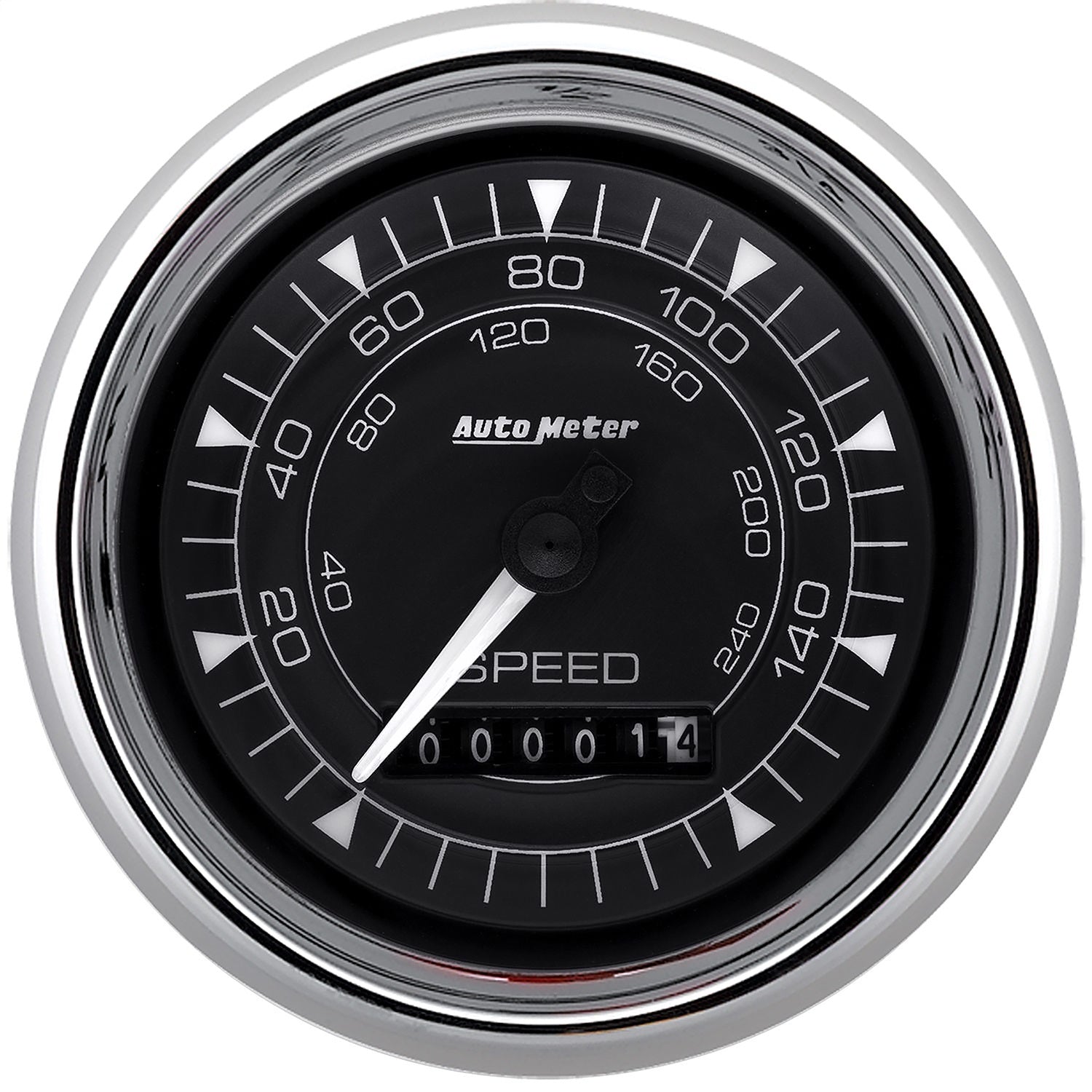 3-3/8" SPEEDOMETER 160MPH ELEC. PROGRAMMABLE CHRONO