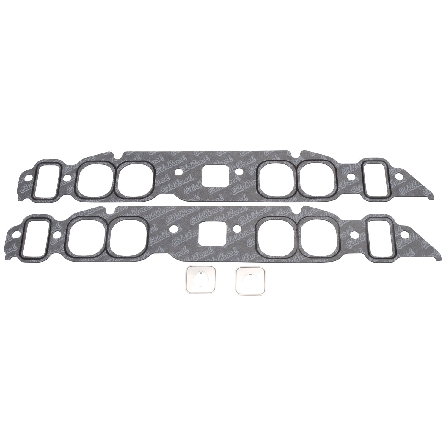 Edelbrock 7203 Intake Manifold Gaskets, Big Block Chevy 2.05" x 1.82" Oval Port