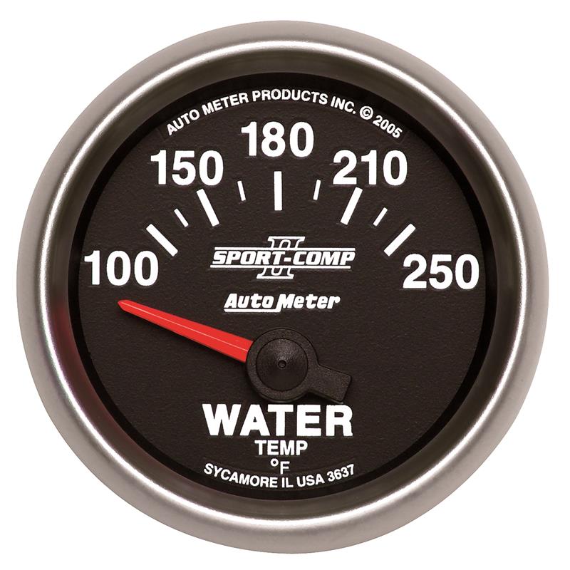2-1/16" WATER TEMPERATURE, 100-250 °F, SPORT-COMP II