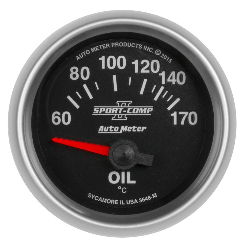 2-1/16" OIL TEMP, 60-170 C, SPORT COMP II