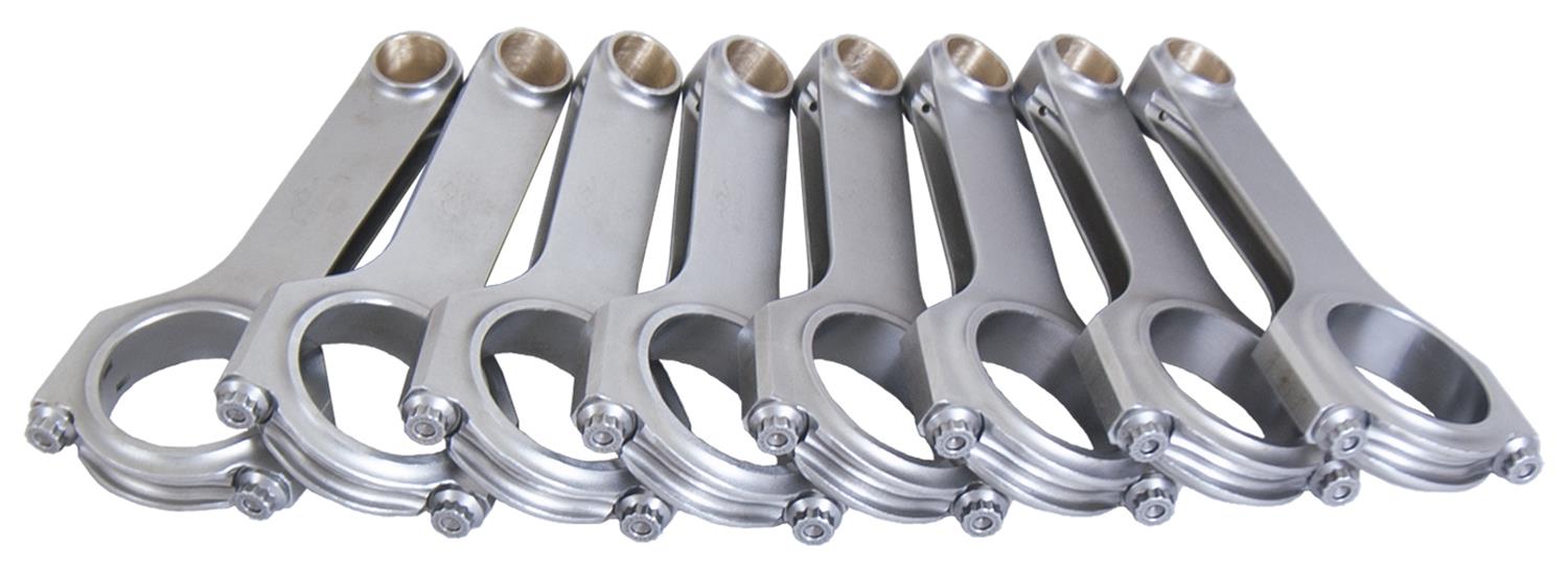 Eagle CRS6000BST2000 Maximum Stroke H-Beam Connecting Rods, 6" SB Chevy