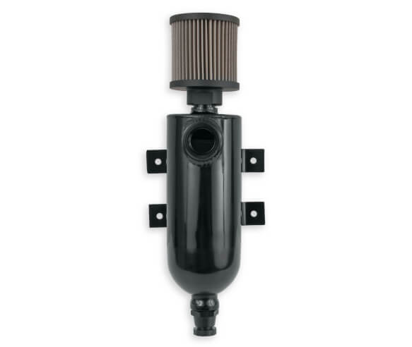 Earl's CT100ERL Breather Tank / Catch Can, Female -12AN ORB Inlet