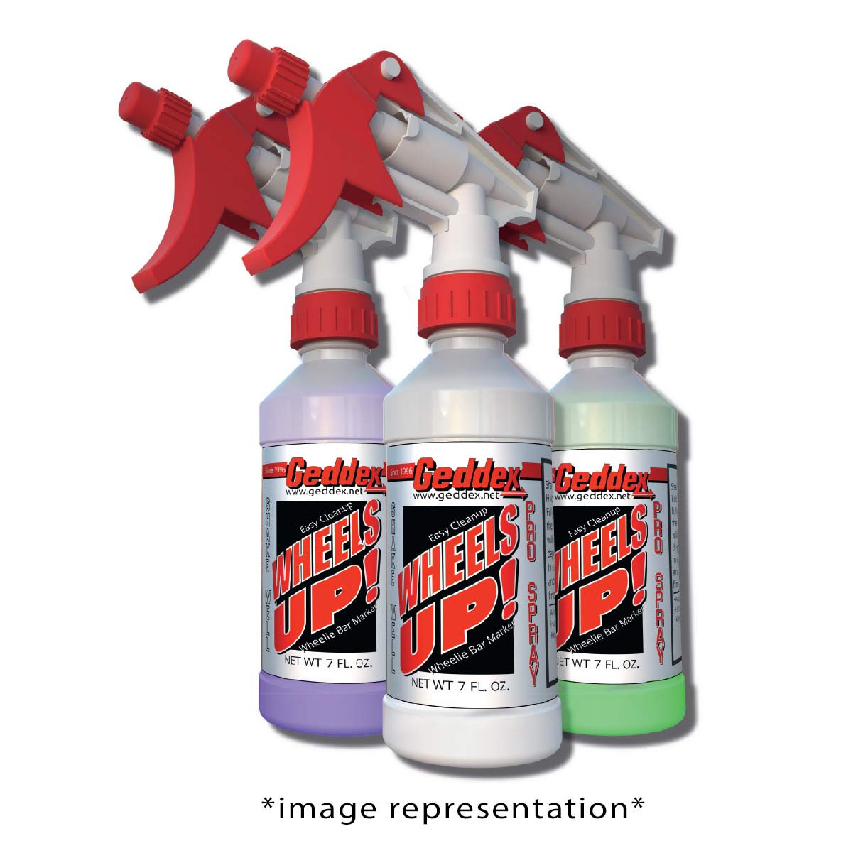 Geddex 115 Wheels Up! Pro Spray, 7oz. - White