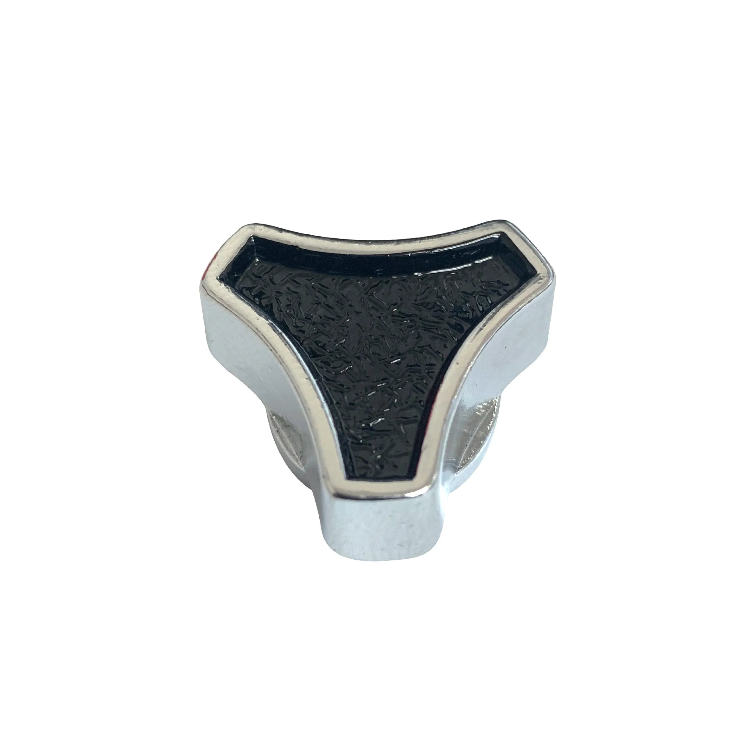 RPC R2179X Deluxe Tri-Bar Style Small Air Cleaner Wing Nut - Black / Chrome