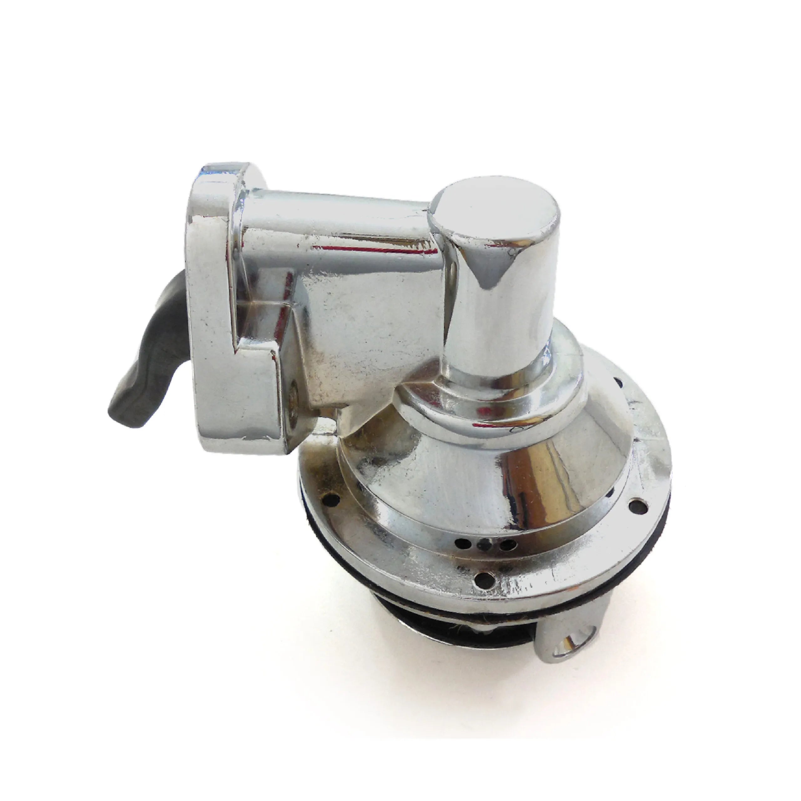 RPC R2302C Mechanical Fuel Pump, Fits Chevy SB - Chrome, 80 GPH - 8 PSI