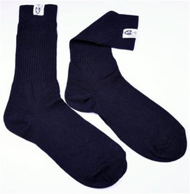 Racequip 411996 SFI 3.3 Fire Retardant Socks Black X-Large