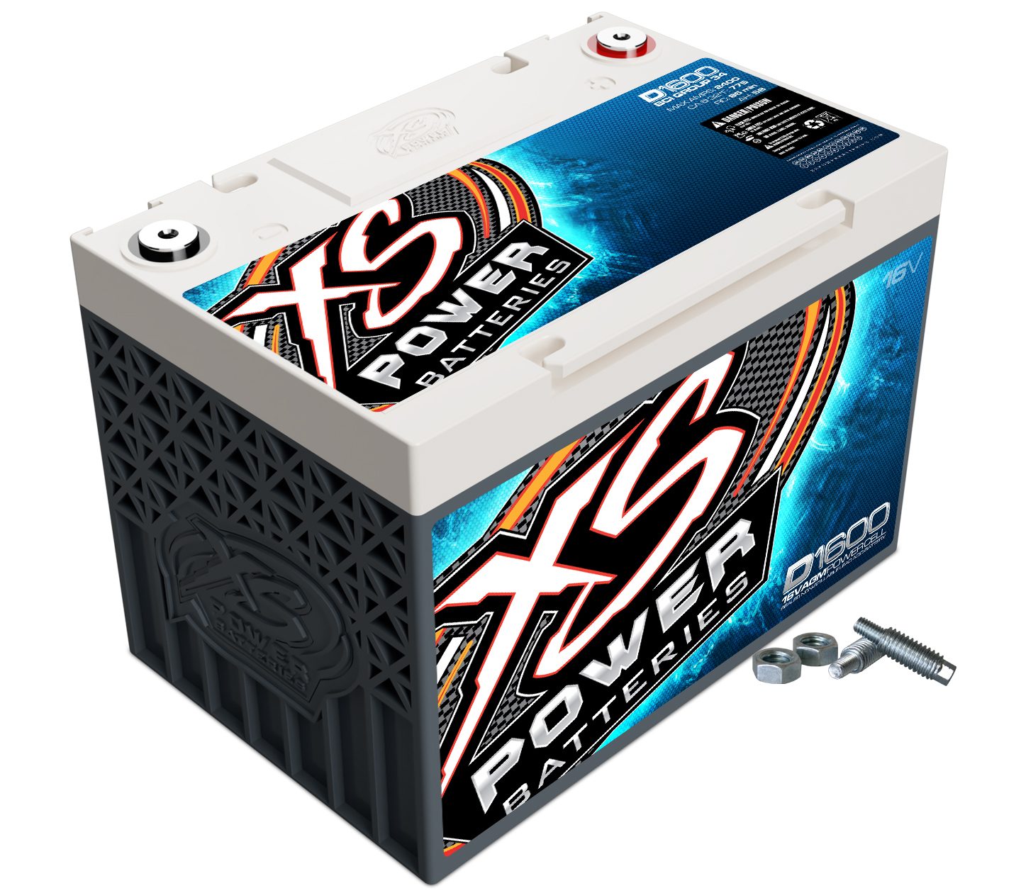 XS Power D1600 D-Series AGM Battery 16-Volt