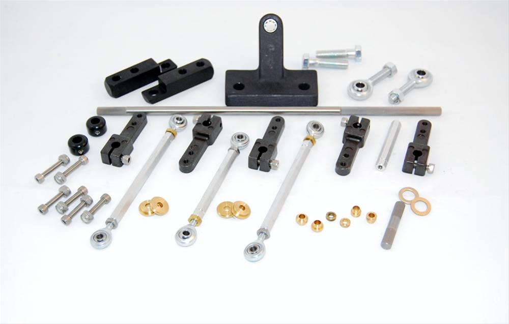 AED Performance 7000 Pro Tunnel Ram Throttle Linkage Kit, Small Block Chevy