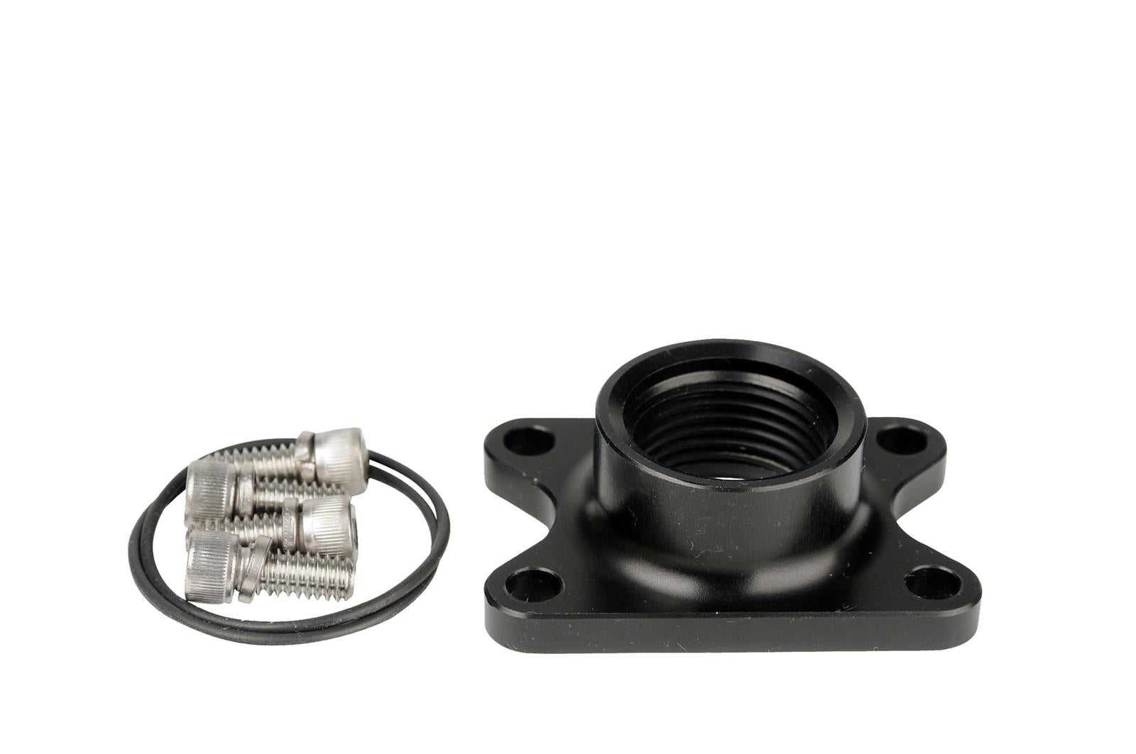 Aeromotive 11734 Spur Gear Fuel Pump Flange Fitting, -12 AN Female