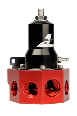 Aeromotive 13133 Fuel Pressure Regulator Extreme Flow EFI 30-120 psi Inline