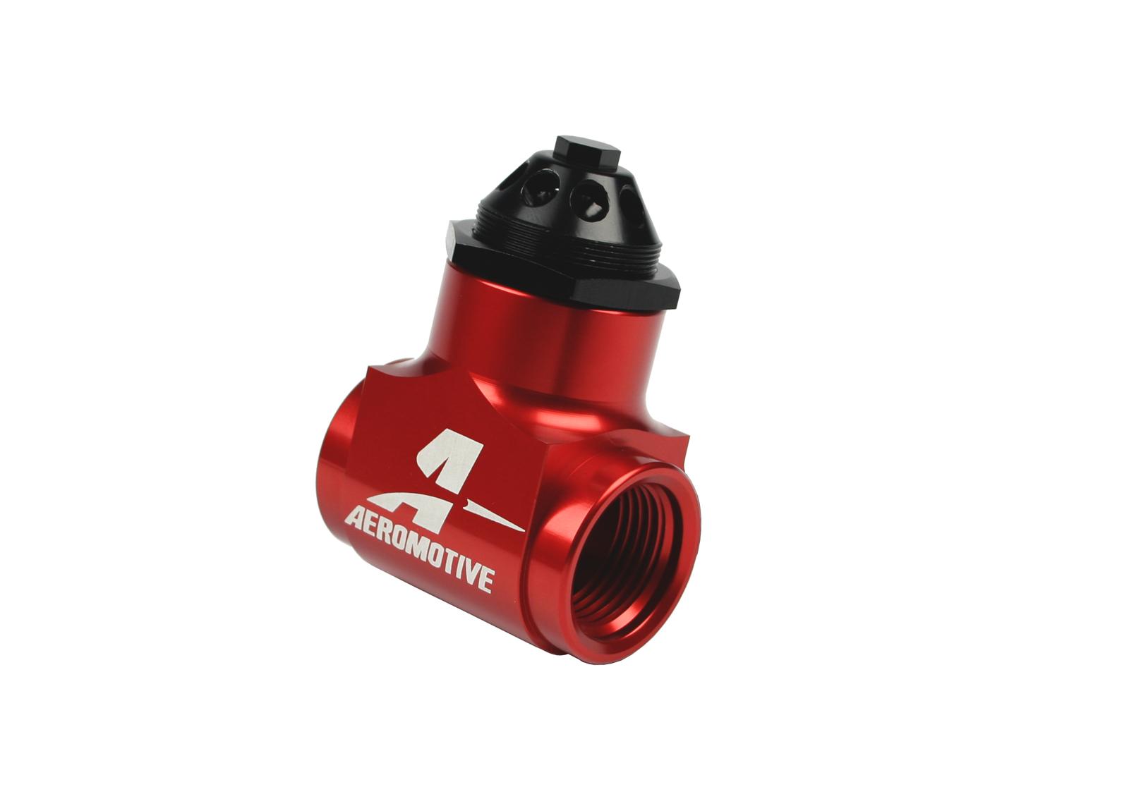 Aeromotive 33101 Vacuum Pump Regulator, Straight Type - 12AN, 1/8" NPT