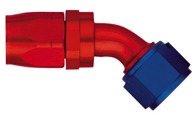 Aeroquip FCM4024 Fitting Hose End 45 Degree -10 AN -10 AN Adapter Aluminum