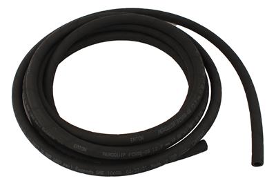 Aeroquip FCN0820 Hose, AQP Socketless, Rubber, Black, -8 AN, 20 ft. Length,