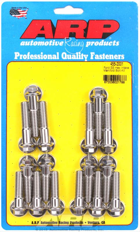 ARP 455-2001 Stainless Steel Intake Manifold Bolt Kit, BB Ford 429/460