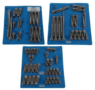 ARP 554-9501 Engine Bolt Kit Small Block Ford, Stainless Steel 12-Point Head