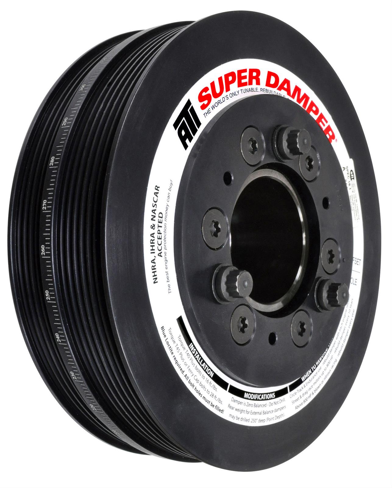 ATI 918856 Super Damper Harmonic Balancer 2016+ LT1 Camaro SS & ZL1 LT4