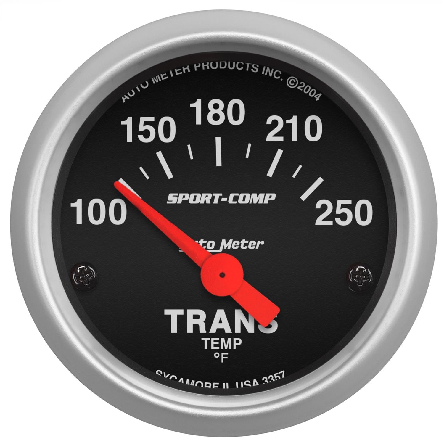 Autometer 3357 Sport-Comp Electric Transmission Temperature Gauge