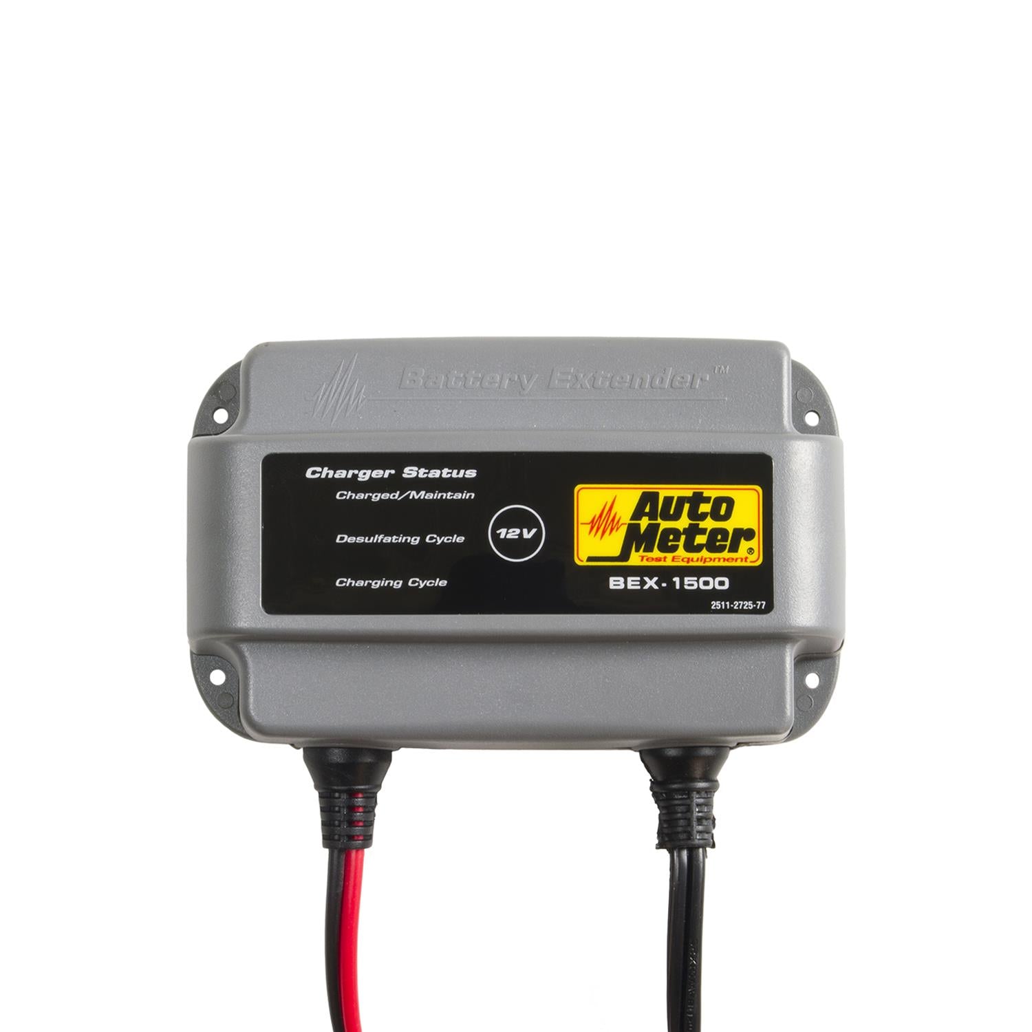 AutoMeter BEX-1500 Battery Charger, 12-Volt Battery Extender, 1.50 amps