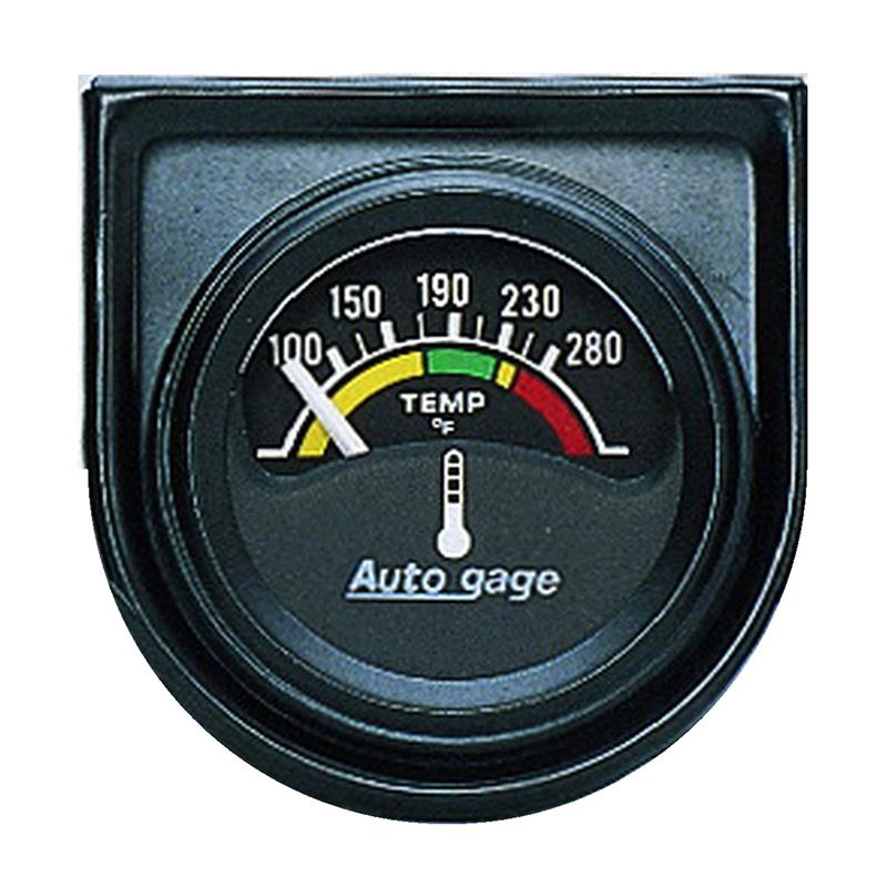 1-1/2-1/16" WATER TEMPERATURE, 100-280 °F, AUTO GAGE