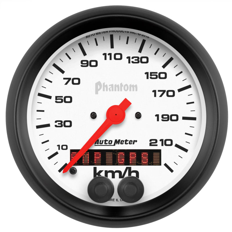 3-3/8" SPEEDO, 225 km/h, GPS, PHANTOM