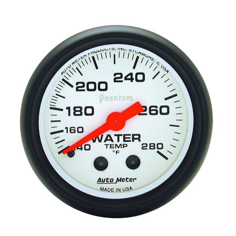 2-1/16" WATER TEMPERATURE, 140-280 °F, PHANTOM