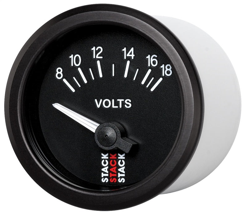 BATTERY VOLTAGE, ELECTRIC, 52MM, BLK, 8-18V