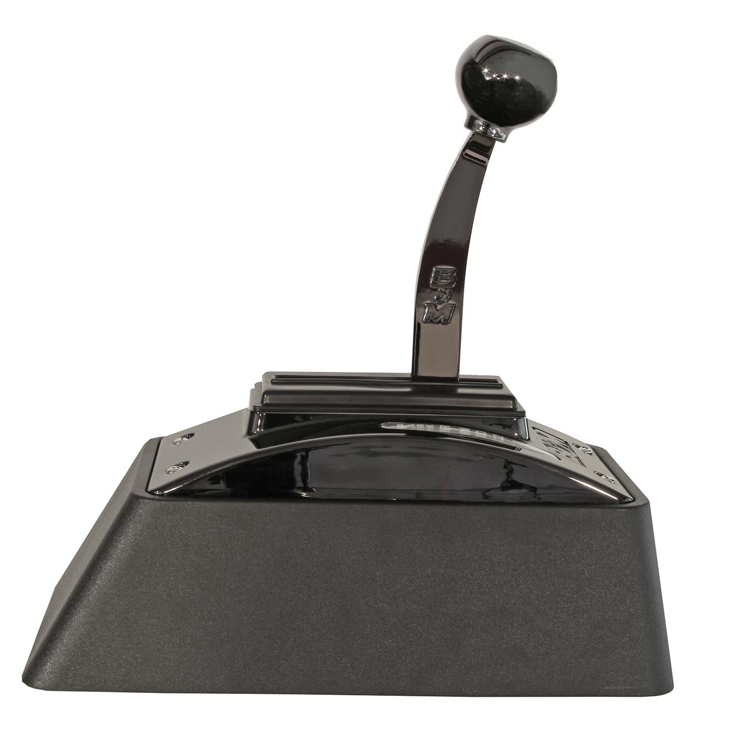 B&M 81683 QuickSilver Automatic Shifter, Black Chrome - Reverse/Forward